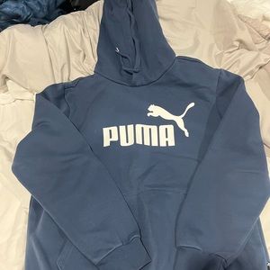 Blue puma sweatshirt